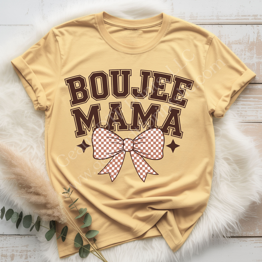 Boujee Mama DTF Single Print