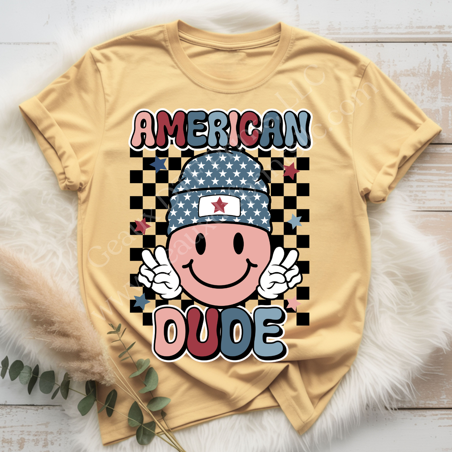 American Dude DTF Single Print